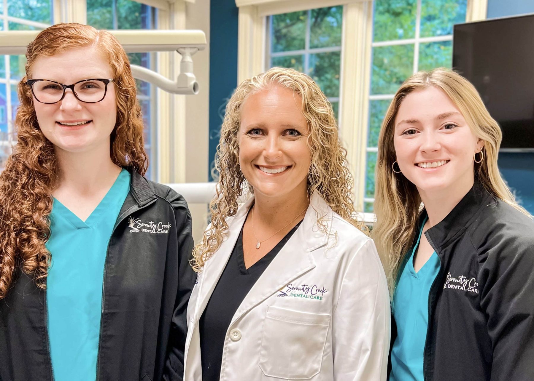 Dr. Kelly and her team at Serenity Creek Dental Care in Noblesville, IN