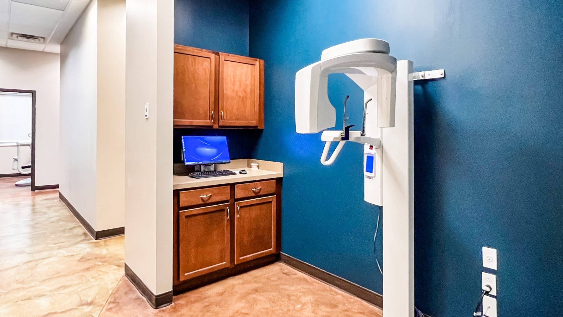 interior of serenity creek dental care in noblesville indiana